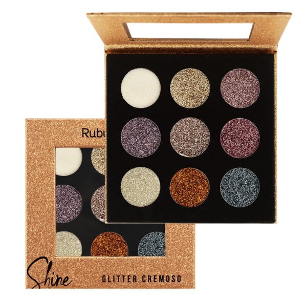 Paleta Glitter cremoso  Shine