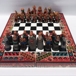 Juego De Ajedrez Incas Vs Españoles Grande