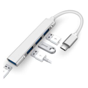Adaptador Hub Tipo C a USB 3.0 4 Puertos PC Laptop Android