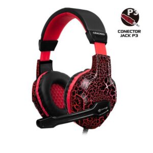 Auricular Gamer Led con Micrófono Cybertel Cracked HG500l