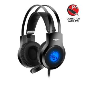 Auricular Gamer Led con Micrófono Micronics Scorpio HG813 P4