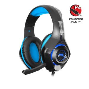 Auricular Gamer Led con Micrófono Micronics Therodactil HG800- P4