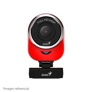 Cámara Web Genius Qcam 6000 FHD Red