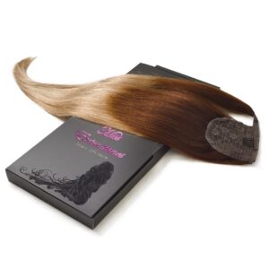 Cola de cabello color balayage