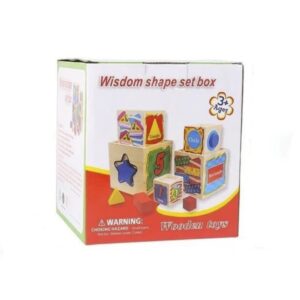 Cubo Apilable de 8 niveles con fichas de encaje