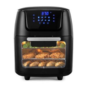 Freidora de aire digital 12 litros negra Holstein