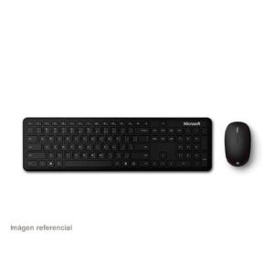 Kit Teclado y Mouse Microsoft Bluetooth Negro