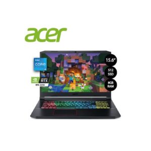 Laptop Acer An515-57-5323, I5-11400h, 8gb, 512gb Ssd, Rtx 3050, 15.6 Pulgadas Fhd, Win11
