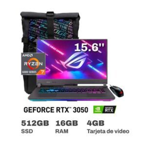 Laptop Gamer Asus ROG Strix G15 G513RC-HN097W AMD Ryzen 7 16GB RAM 512GB SSD 15.6