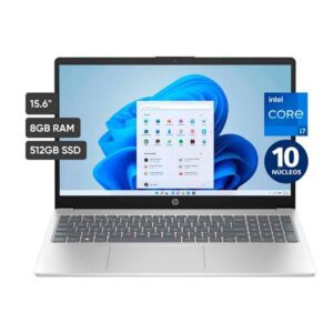 Laptop HP 15-FD0008LA 15.6" Intel Core i7 13va generación 8GB 512GB SSD