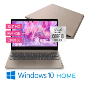Laptop Lenovo Core i3 1005G1 SSD 128GB RAM 4GB Pantalla 15.6 Windows 10 IdeaPad 3 15IIL05