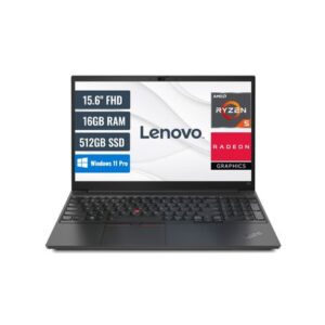 Laptop Lenovo ThinkPad E15 AMD Ryzen 5-5500U 16GB RAM 512GB SSD 15.6 FHD Windows 11 Pro