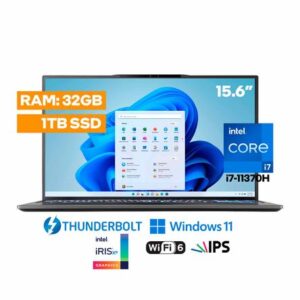 Laptop Vastec SmartBook NS50 i7-11370H 32GB 1TB SSD Windows 11 Home