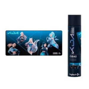 Logitech G840 Cloth Kda XL Mouse Pad Blue Back Edicion Limitada