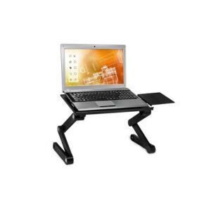 Mesa Cooler T8 Aluminio con dos ventiladores Multi posición Regulable