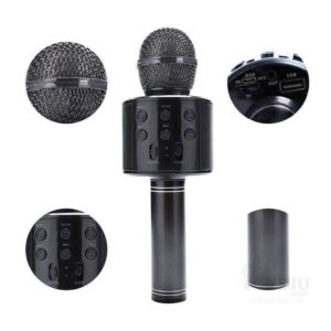 Micrófono Karaoke Familiar Negro