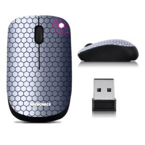 Mouse Inalámbrico Micronics Micm727 Hexagon Office Wireless