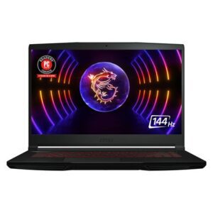 MSI Thin GF63 Laptop Gamer 15.6 pulgadas 16:9 FHD 144Hz Core i7 16GB RAM 1TB SSD RTX 4060 2023