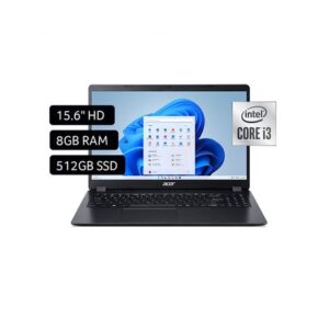 Notebook Acer Aspire 3 A315-56-39R5 15.6" Intel Core i3 10ma Generación 8GB RAM SSD 512GB