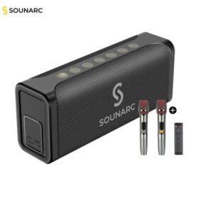 Parlante Bluetooth Sounarc M1 Karaoke 80W Mas 2 Microfonos