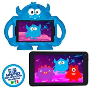 Tablet Infantil Advance 7 pulg. Android 10 Go 16GB, 1GB Ram 2800mah AZUL Intro TR6949