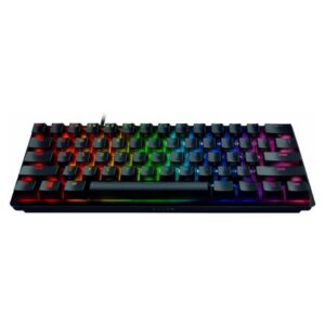 Teclado Gamer Razer Huntsman Mini Wired Gaming RGB Purple Switch - RZ03-03390100-R3M1