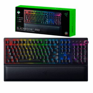 Teclado Razer Blackwidow V3 Pro Wireless RGB Pro Inalámbrico Green Switch Black