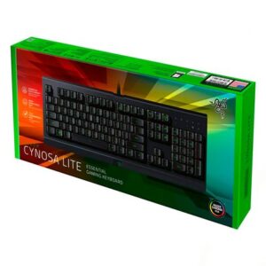 Teclado Razer Cynosa Lite Essential Resistente Derrames US