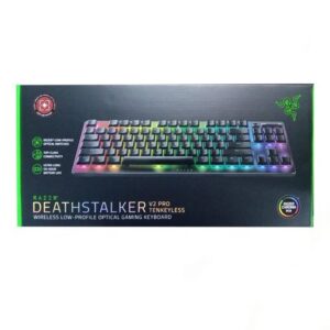 Teclado Razer Deathstalker V2 Pro TKL Wireless Switch Rojo