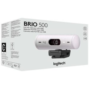 Webcam Logitech Brio 500 Full Hd Blanco