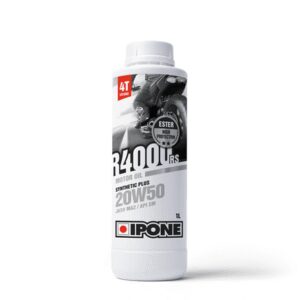 Aceite Para Moto Ipone R4000 Rs 20W50 Sint. Plus 1L