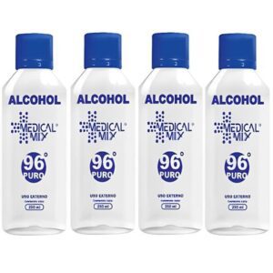 Alcohol Medical Mix 96 de 250 Ml por 4 Unidades