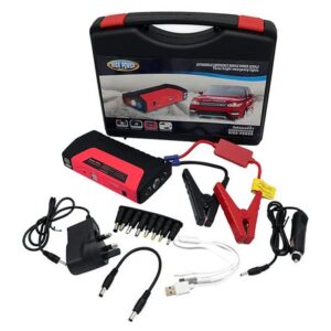 Arrancador Batería Auto Powerbank Martillo Linterna Cargador Car Battery