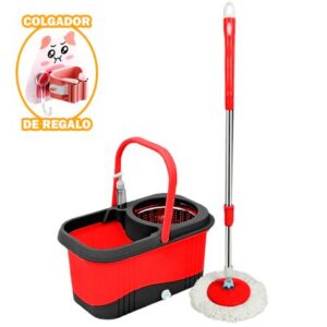 Balde Dispensador RJ Y Organizador Escobas N60 Chancho RS