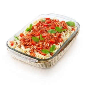 Bandeja Rectangular Mediana Pyr o Rey 36.4 x 22 cm