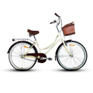 Bicicleta Crossbike Aro 26 Urbana City26 Amarilla