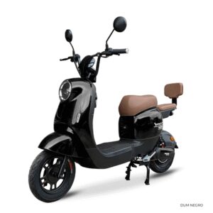 Bicimoto Eléctrica Dum Negro Kayen Corp con Bateria de Litio Extraible