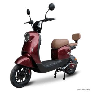 Bicimoto Eléctrica Dum Roja Kayen Corp con Bateria de Litio Extraible