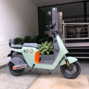 Bicimoto Eléctrica Inno7 Verde Kayen Corp con Litio Extraible 48v24ah