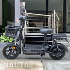 Bicimoto Eléctrica Nauta Negro Kayen Corp con Bateria de Plomo Extraible