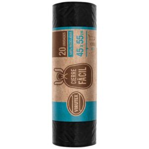 Bolsa de Basura VIRUTEX Cierre Fácil 45x55cm 20un