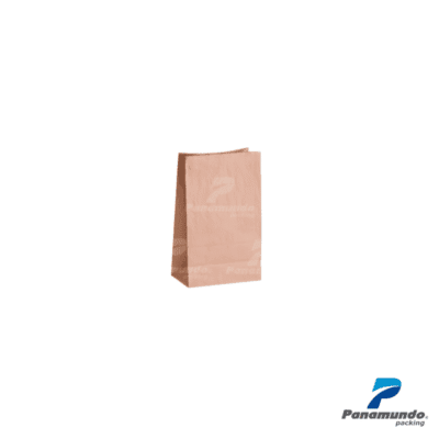 BOLSA DE PAPEL KRAFT «SIN ASA» – 24.5 X 13 X 7.8 (#04) 25UND