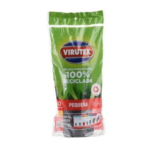 Bolsa negra de basura rollo 35l x 50 unidades