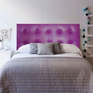 Cabecera Botones Queen Morado