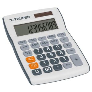 Calculadora de Bolsillo Escritorio Truper 60480