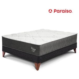 Cama Europea Good Night 1.5 Plazas Charcoal