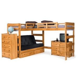 Camarote DMuebles Genova Duo Multifuncional con Sofa mas Aparador y Comoda