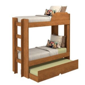 Camarote Triple 1.5 Plazas DMuebles Helsinki Nogal