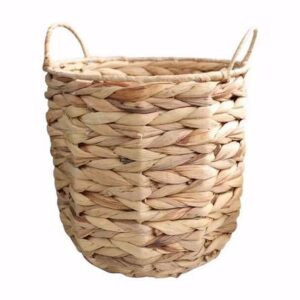 Canasta ratán decorativa terraza Mediana