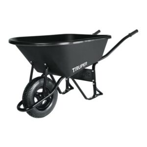 Carretilla Buggy 120 Litros 6 Ft3 580 Kg Tolva De Plastico Truper 11777